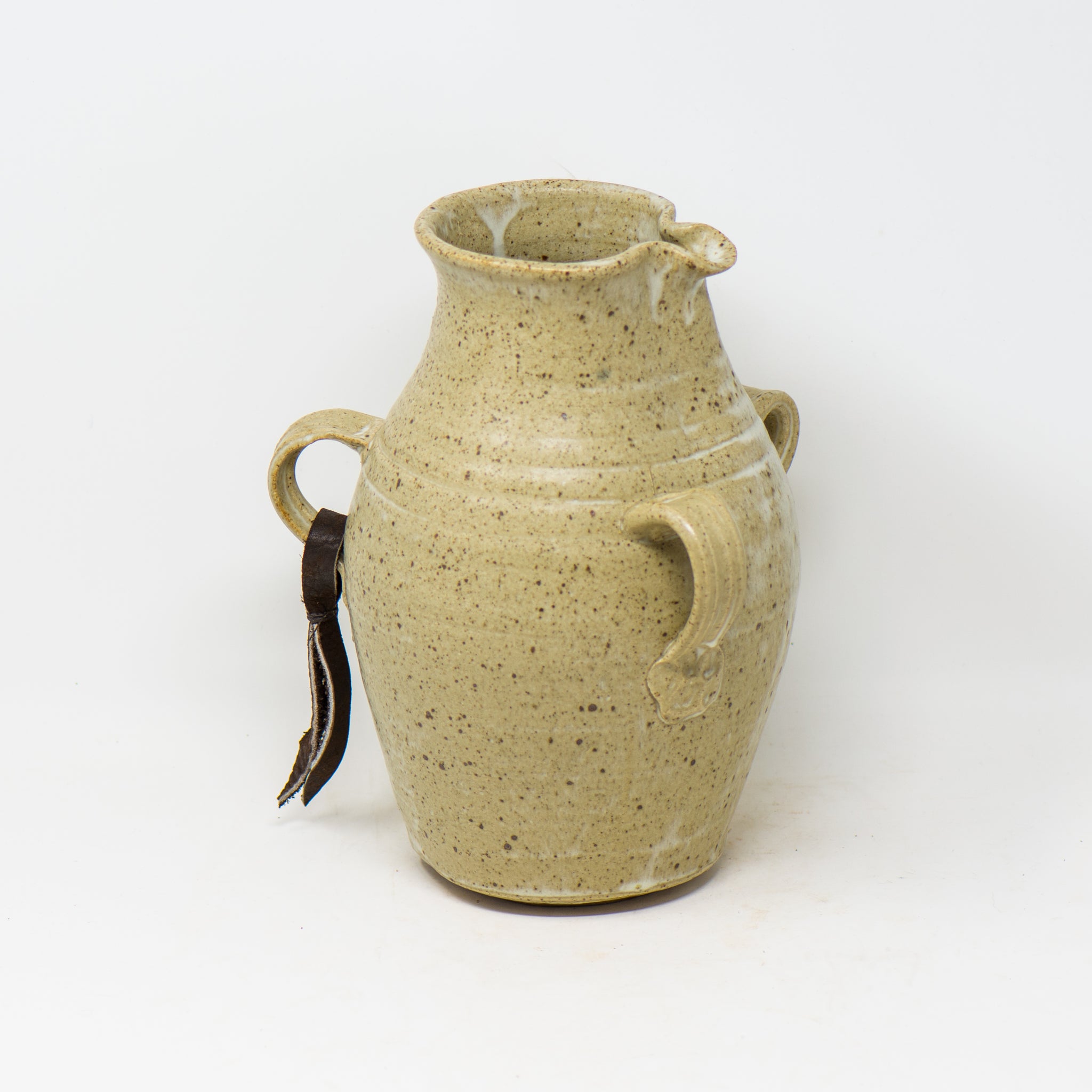 3-Handle Pitcher Vase