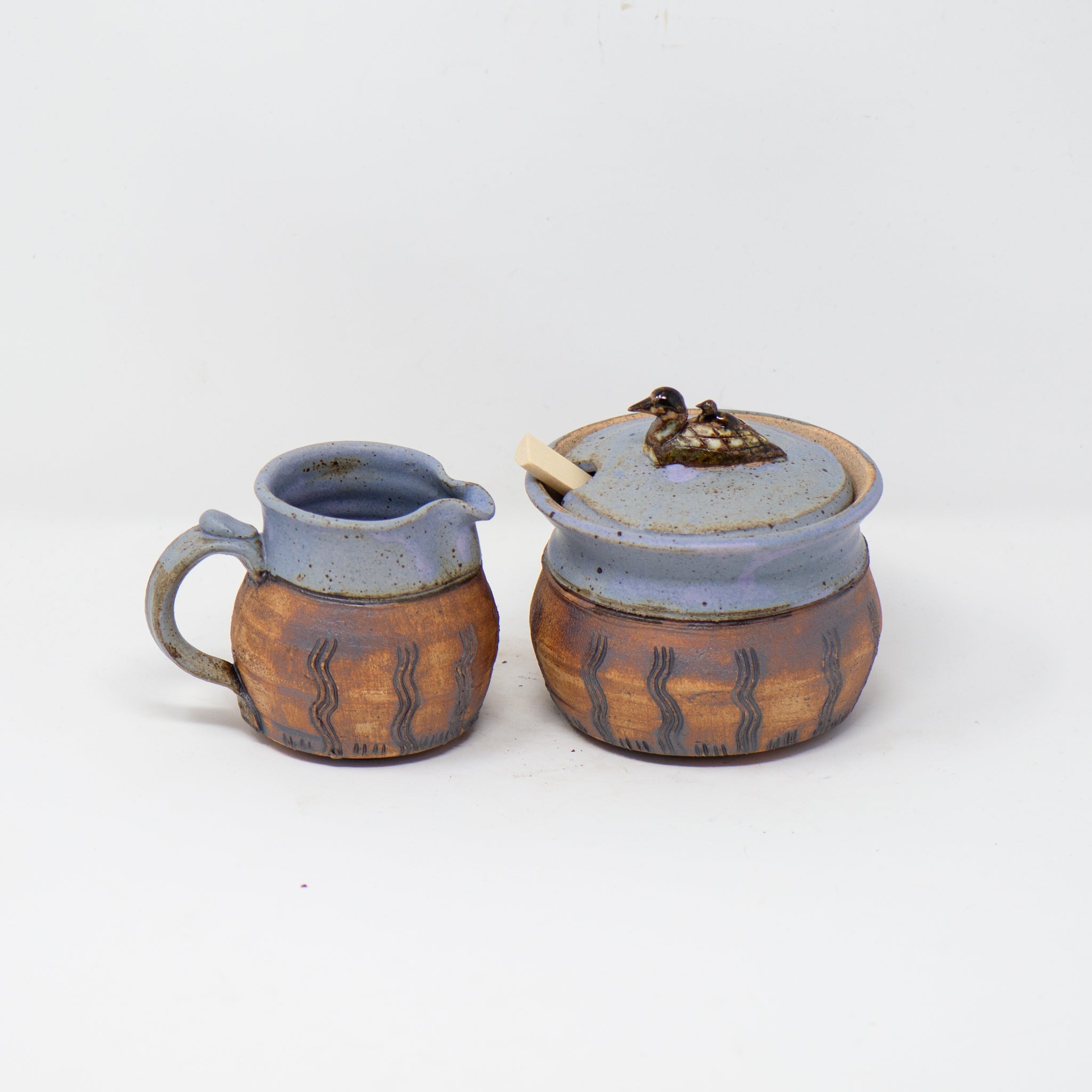 North Woods Sugar and Creamer Set