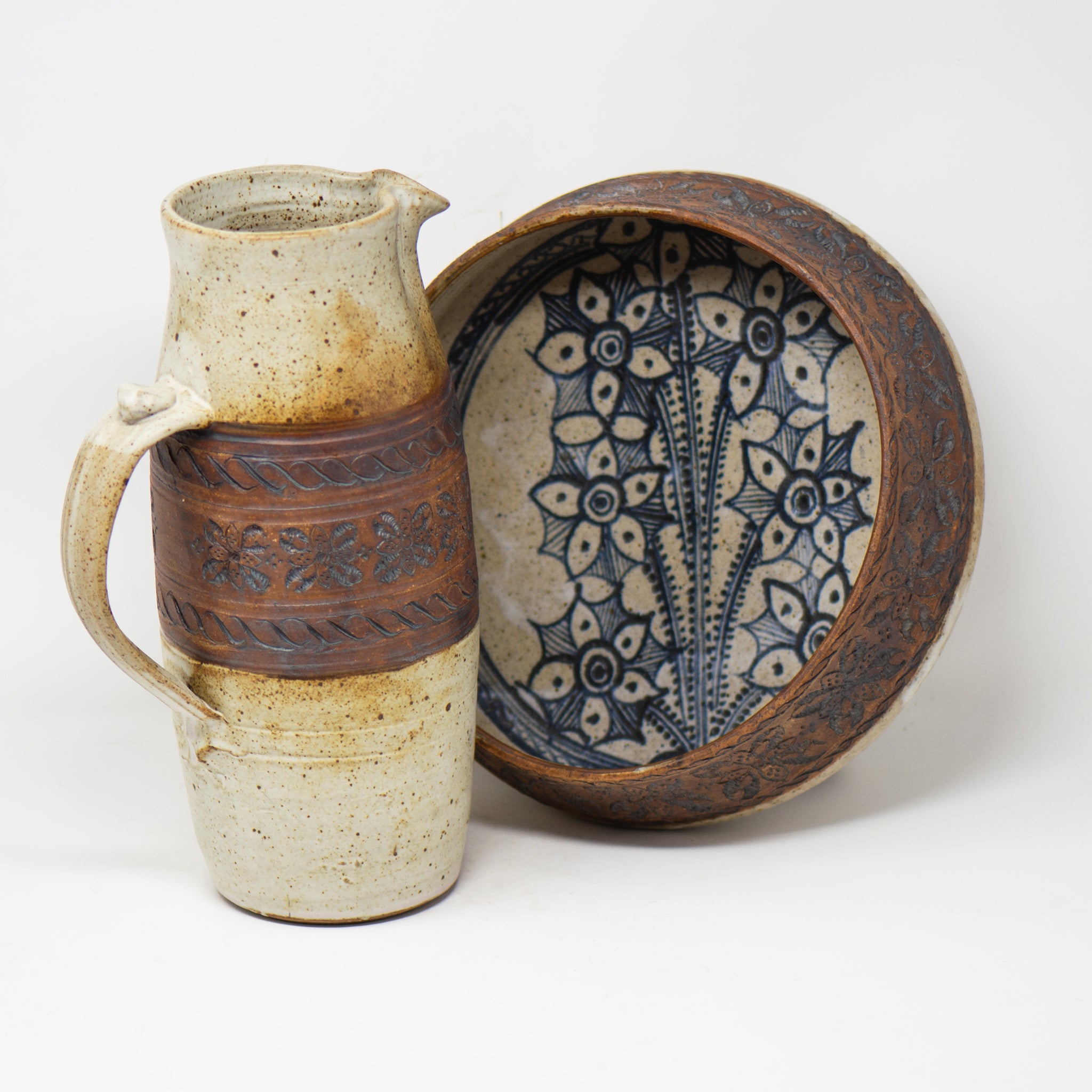 Vintage Pitcher & Bowl Set