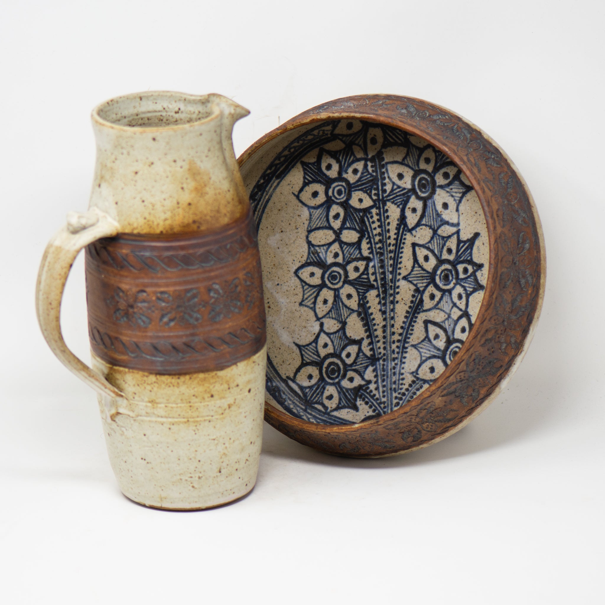 Vintage Pitcher & Bowl Set