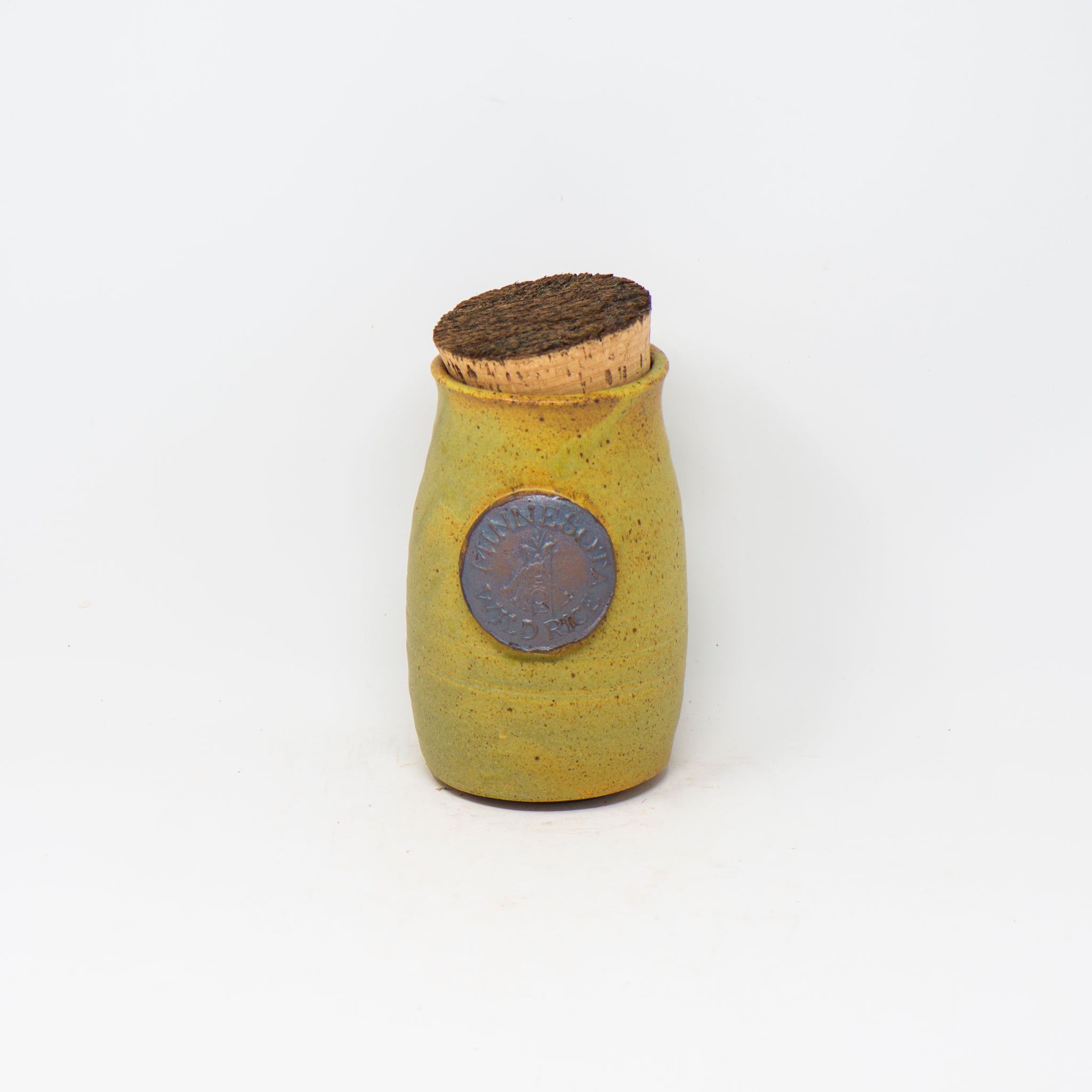 Minnesota Wild Rice Cork Jar
