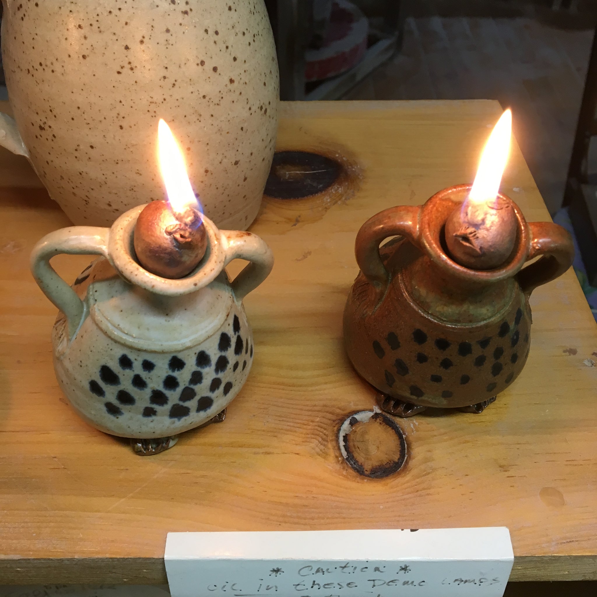 Little Critter Oil Lamp