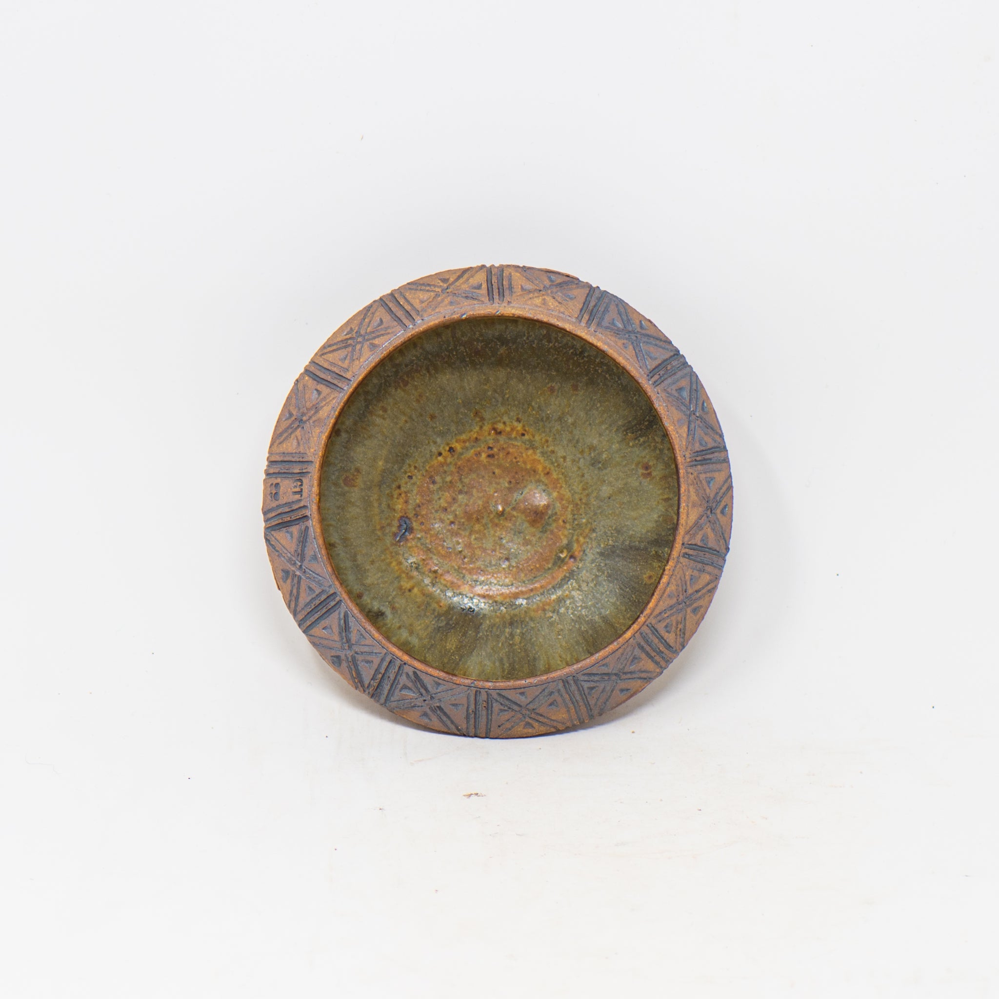 Carved Rim Bowl