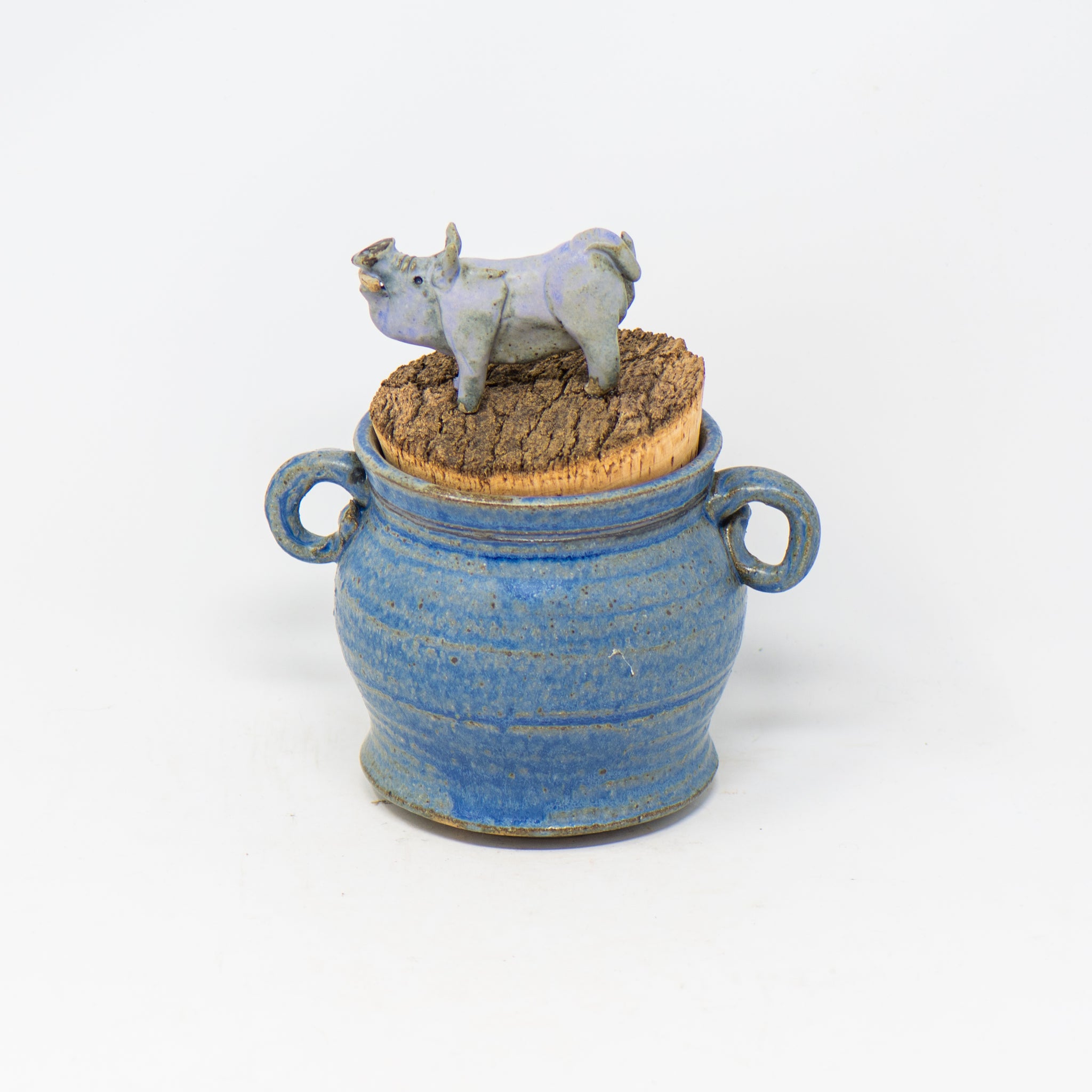 Pig Cork Jar