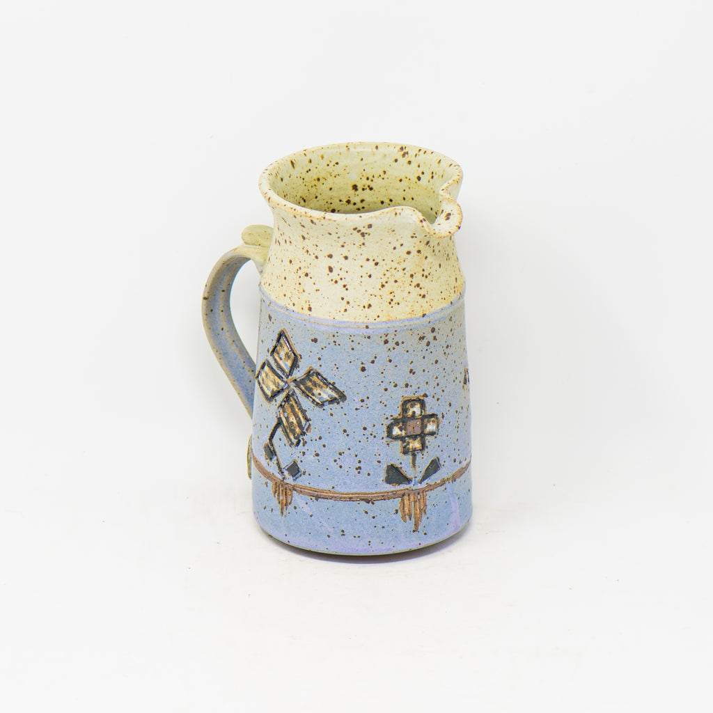 Spring Flowers Pitcher – Tokheim Stoneware